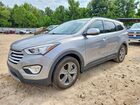 2016 Hyundai Santa Fe Se Серый vin: KM8SM4HF0GU144403