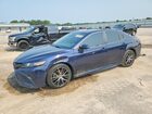2022 Toyota Camry Se Blue vin: 4T1G11AK4NU665867