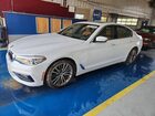 2018 Bmw 530e White vin: WBAJA9C59JB249025