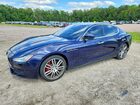 2017 Maserati Ghibli S Blue vin: ZAM57RSLXH1205243