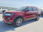 2016 Ford Explorer Limited Red vin: 1FM5K7F85GGA11580
