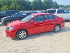 2017 Nissan Sentra Sv Красный vin: 3N1AB7AP4HL685494