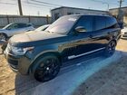 2017 Land Rover Range Rover Supercharged Черный vin: SALGS2FE2HA363583