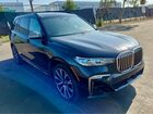 2022 Bmw X7 M50i Черный vin: 5UXCX6C02N9K13685