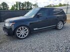 2017 Land Rover Range Rover Supercharged Black vin: SALGS2FE2HA322757