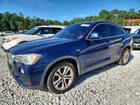 2017 Bmw X4 Xdrive28i Blue vin: 5UXXW3C50H0T78304