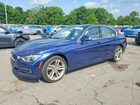 2018 Bmw 330 Xi Синий vin: WBA8D9C58JEM32467