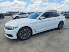 2018 Bmw 530e White vin: WBAJA9C59JB253480