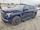 2024 Toyota Sequoia Limited Blue vin: 7SVAAABA4RX042694