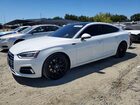 2019 Audi A5 Premium White vin: WAUANCF5XKA059139