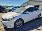 2017 Kia Forte Lx White vin: 3KPFL4A71HE013024