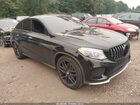 2016 Mercedes-benz Gle 450 Amg Coupe 4matic Black vin: 4JGED6EB0GA012558
