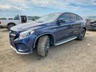 2017 Mercedes-benz Gle Coupe 43 Amg Blue vin: 4JGED6EBXHA054768