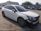 2019 Subaru Legacy 2.5i Premium White vin: 4S3BNAF69K3029039