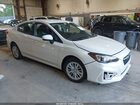 2018 Subaru Impreza 2.0i Premium White vin: 4S3GKAB65J3600819