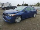 2018 Subaru Impreza Premium Blue vin: 4S3GTAB60J3734554