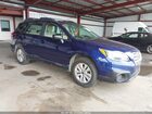 2017 Subaru Outback 2.5i Blue vin: 4S4BSAAC9H3284137