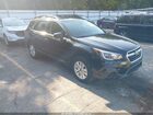 2019 Subaru Outback 2.5i Black vin: 4S4BSABC9K3230617