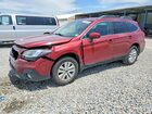 2018 Subaru Outback 2.5i Premium Maroon vin: 4S4BSACC3J3214233