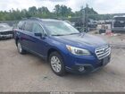 2016 Subaru Outback 2.5i Premium Blue vin: 4S4BSADCXG3320833