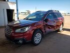 2017 Subaru Outback 2.5i Premium Темно-бордовый vin: 4S4BSAFC3H3356314
