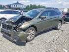 2018 Subaru Outback 2.5i Premium Зеленый vin: 4S4BSAFC3J3216592