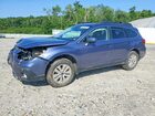 2018 Subaru Outback 2.5i Premium Синий vin: 4S4BSAFC4J3215032