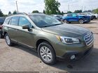 2017 Subaru Outback 2.5i Premium Зеленый vin: 4S4BSAFCXH3440582