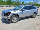 2017 Subaru Outback 2.5i Premium Silver vin: 4S4BSAHC7H3223553