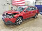 2018 Subaru Outback 2.5i Limited Темно-бордовый vin: 4S4BSANC0J3321477