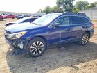 2017 Subaru Outback 2.5i Limited Blue vin: 4S4BSANCXH3212325
