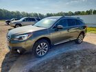 2017 Subaru Outback Touring Green vin: 4S4BSATC2H3435736