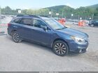 2017 Subaru Outback 3.6r Limited Blue vin: 4S4BSENC8H3407749