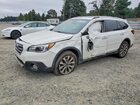 2017 Subaru Outback Touring Белый vin: 4S4BSETC8H3397257