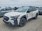 2023 Subaru Outback Onyx Edition White vin: 4S4BTALC8P3119544