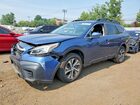 2020 Subaru Outback Limited Blue vin: 4S4BTANC5L3134090