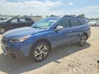 2022 Subaru Outback Touring Blue vin: 4S4BTAPC1N3130974