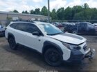 2022 Subaru Outback Wilderness White vin: 4S4BTGUD5N3247344