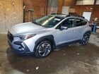 2024 Subaru Crosstrek Limited Silver vin: 4S4GUHL65R3753385