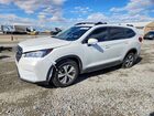 2019 Subaru Ascent Premium White vin: 4S4WMAFD0K3433975
