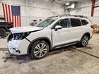2019 Subaru Ascent Limited White vin: 4S4WMAPD9K3449459