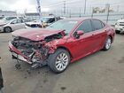 2018 Toyota Camry Le Burgundy vin: 4T1B11HK3JU619974