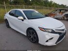 2018 Toyota Camry Se White vin: 4T1B11HK7JU159010