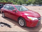 2016 Toyota Camry Le Red vin: 4T1BF1FK0GU504357