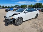 2016 Toyota Camry Se White vin: 4T1BF1FK4GU159558