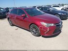 2017 Toyota Camry Xse Red vin: 4T1BF1FK6HU733031