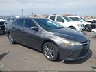 2016 Toyota Camry Se Gray vin: 4T1BF1FK7GU500161