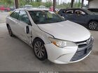 2016 Toyota Camry Xle White vin: 4T1BF1FK8GU131102