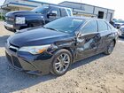 2016 Toyota Camry Se Black vin: 4T1BF1FK8GU155559