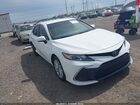 2021 Toyota Camry Le White vin: 4T1C11AK2MU564453